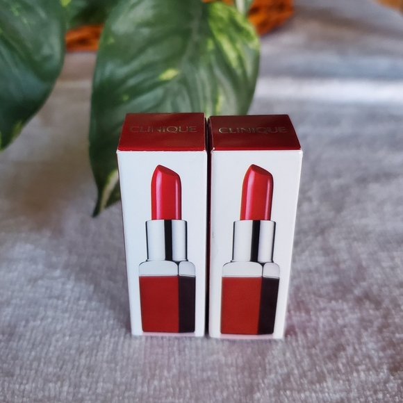 Clinique Pop Lip Colour + Primer Passion Pop #07 Lot of 2 NIB - Picture 5 of 7